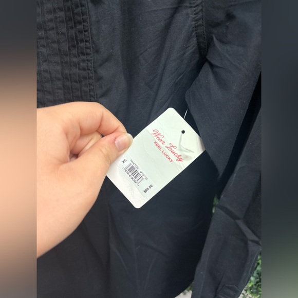 NWT Lucky 🍀 Brand | Popover Basic Top - Picture 5 of 5